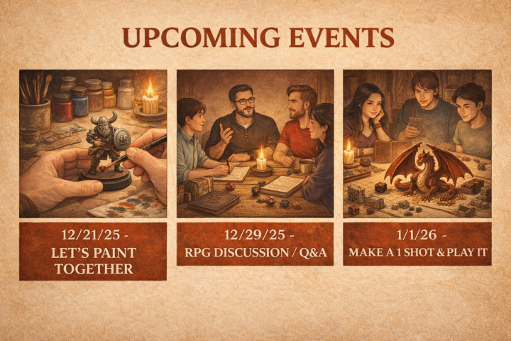 Upcoming Events