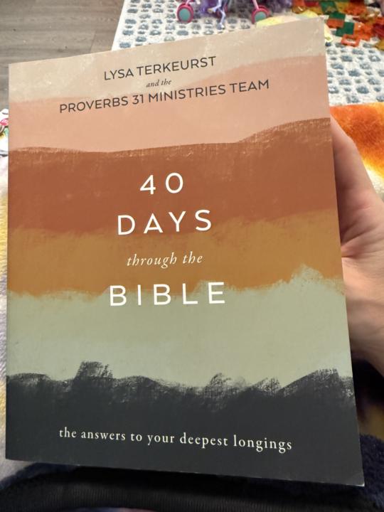 Just sharing the Bible study book I’ve been working on