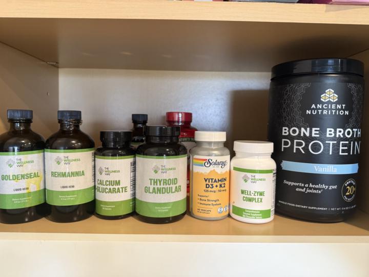 Here are the natural supplements I’m taking