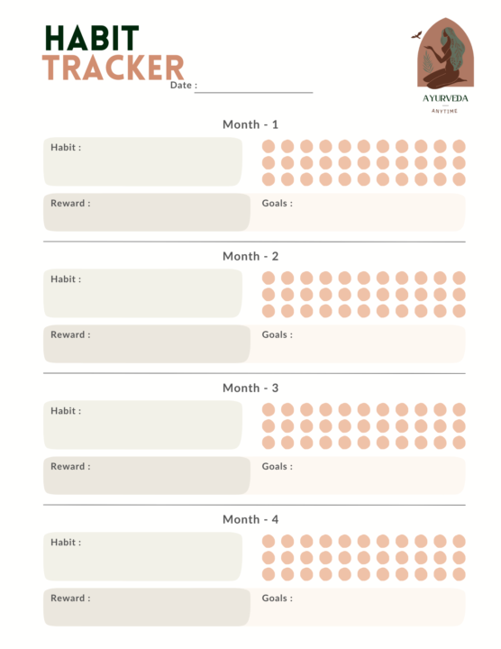 Monthly Review & Tracker