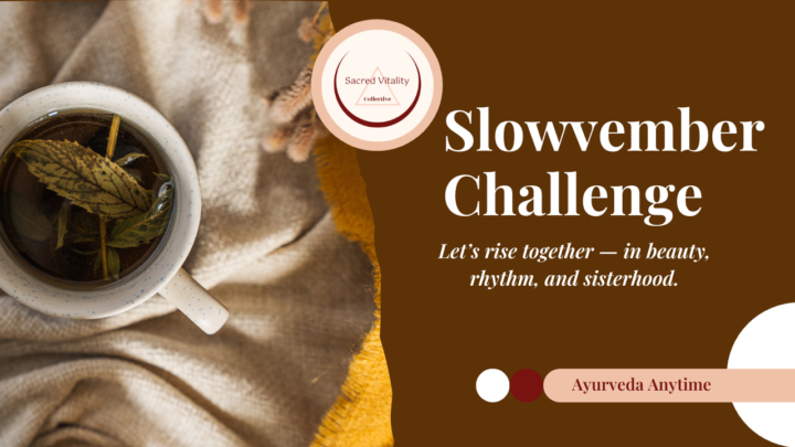 Slowvember is open, beloved. 🌙🤎