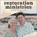 Logo <mark>Restoration</mark> Ministries Aus