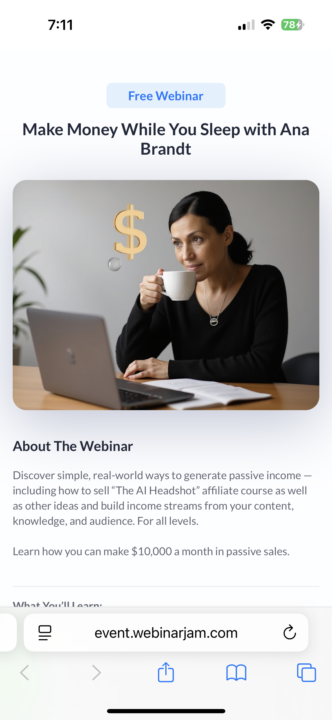 Make money while sleep replay