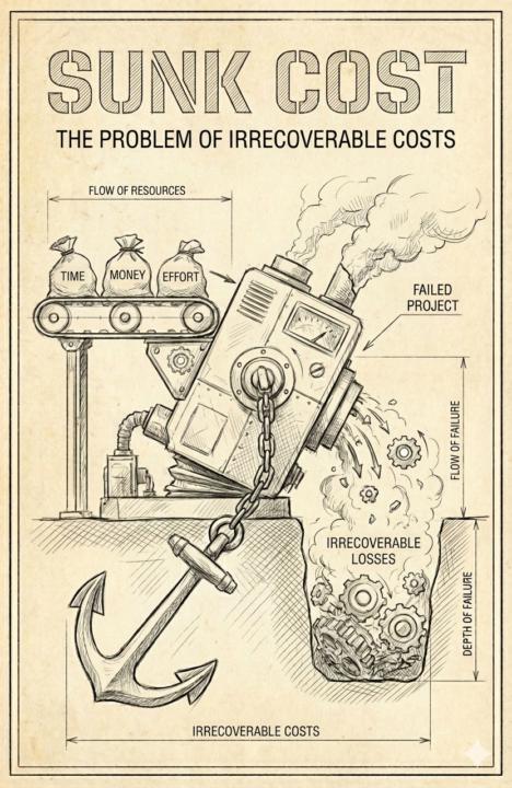 🧠 Mental Virus: The "Sunk Cost" Fallacy