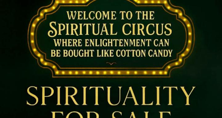 SPIRITUALITY FOR SALE 🚩