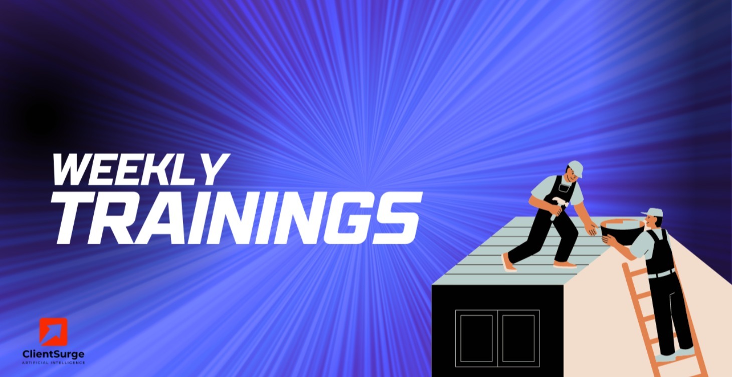 Weekly Live Trainings