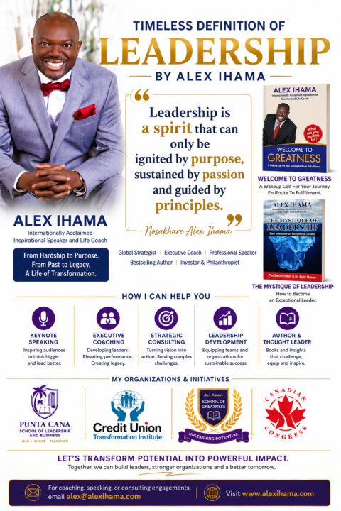 A TIMELESS DEFINITION OF LEADERSHIP 
