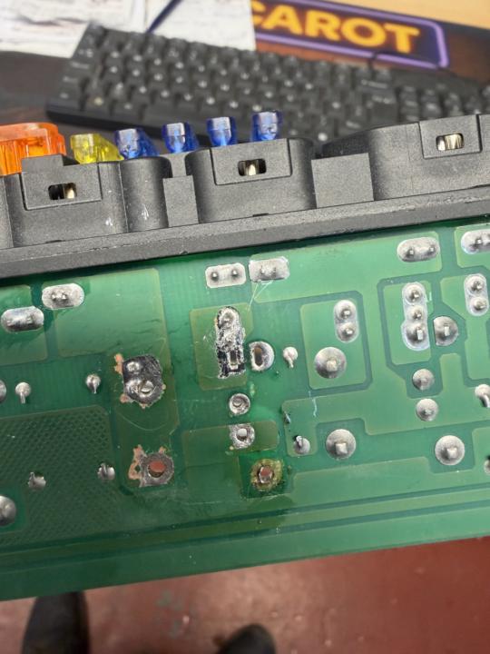 K40 Mercedes relay box repair 