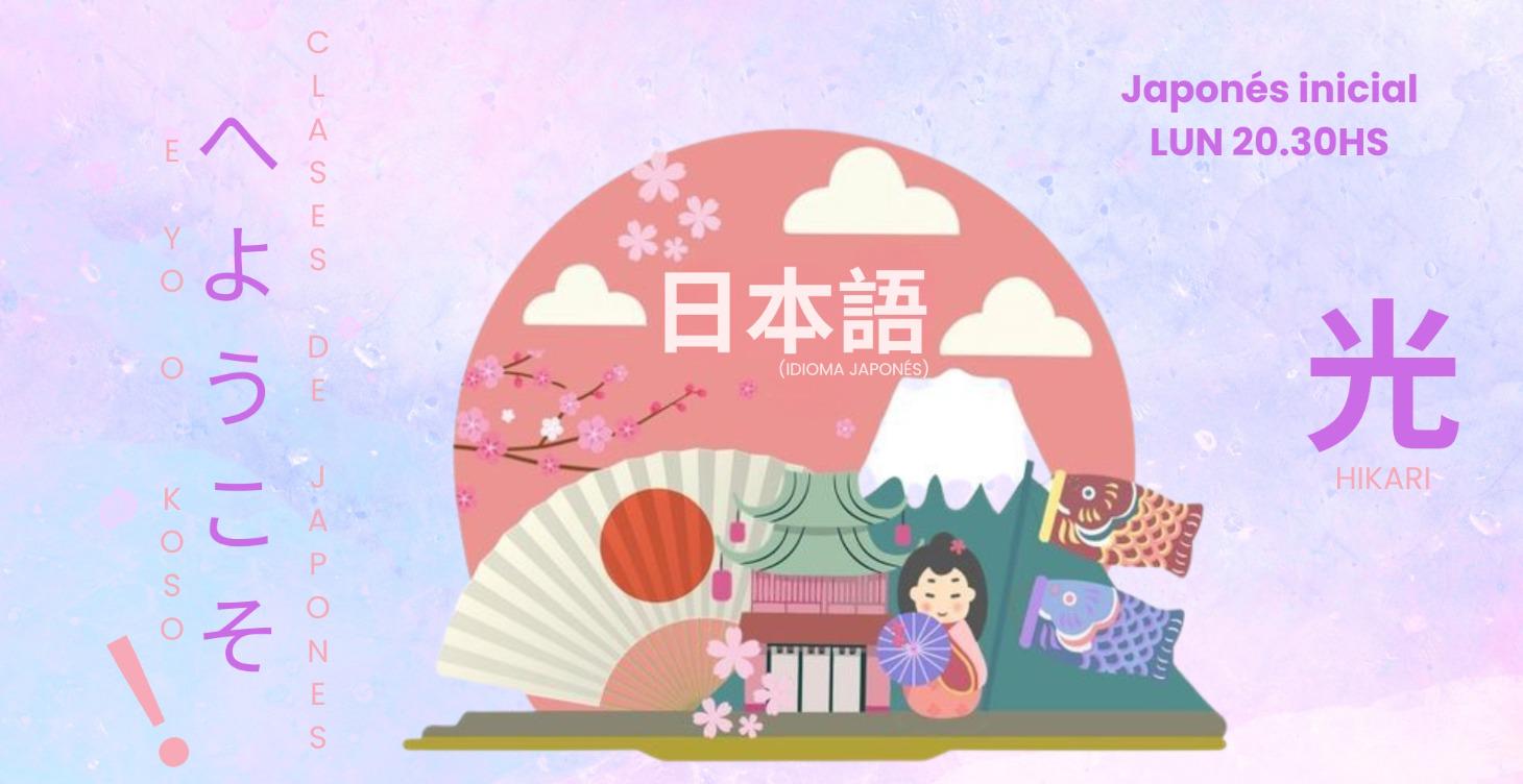 Japonés inicial LUN 20.30HS
