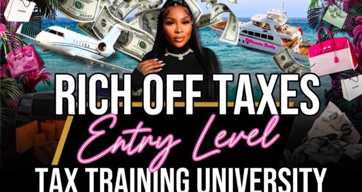 RICH OFF TAXES UNIVERSITY 