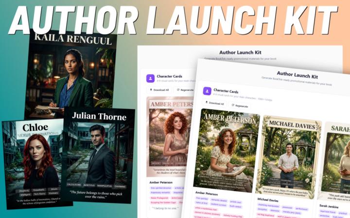 Super powerful news - Author Launch Kit! 🚀