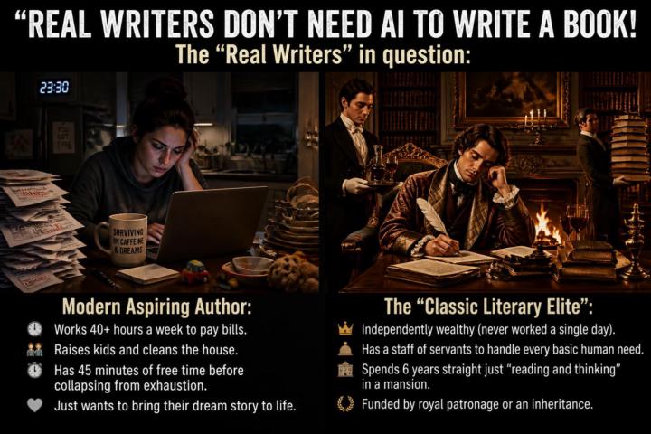 Why the Old 'Elitist Authors' Hate AI, and My Two Cents on the Subject
