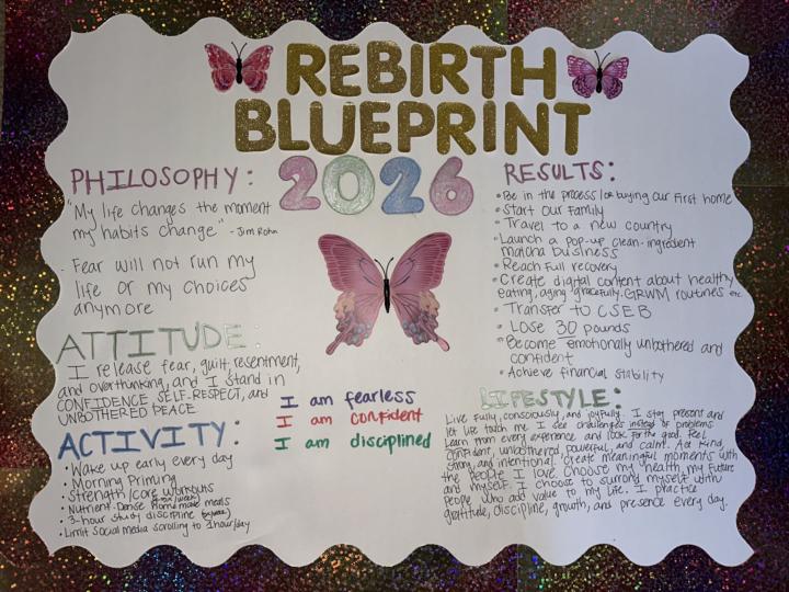 Vision board 2026 Stef Payan