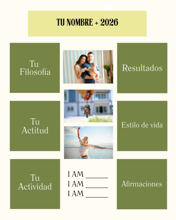 Crea tu Vision Board con propósito✨ 