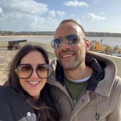 Juliana e Rodrigo Carvalhais Marcelino
