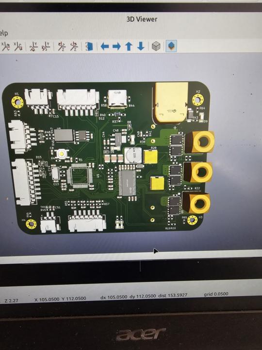A little late, but finished the Eval Board