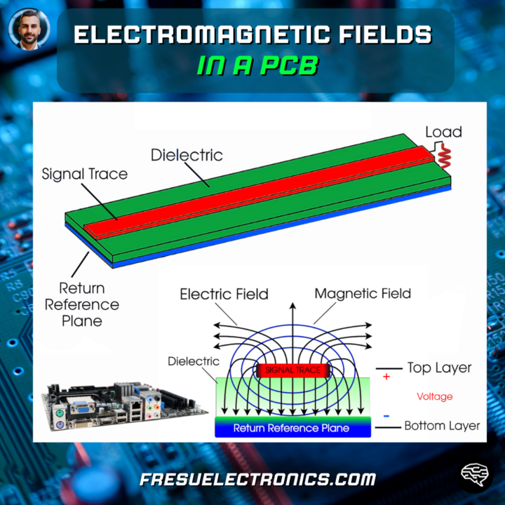 This picture helped me bridge the gap between electronic theory and PCB design for EMC in practice.