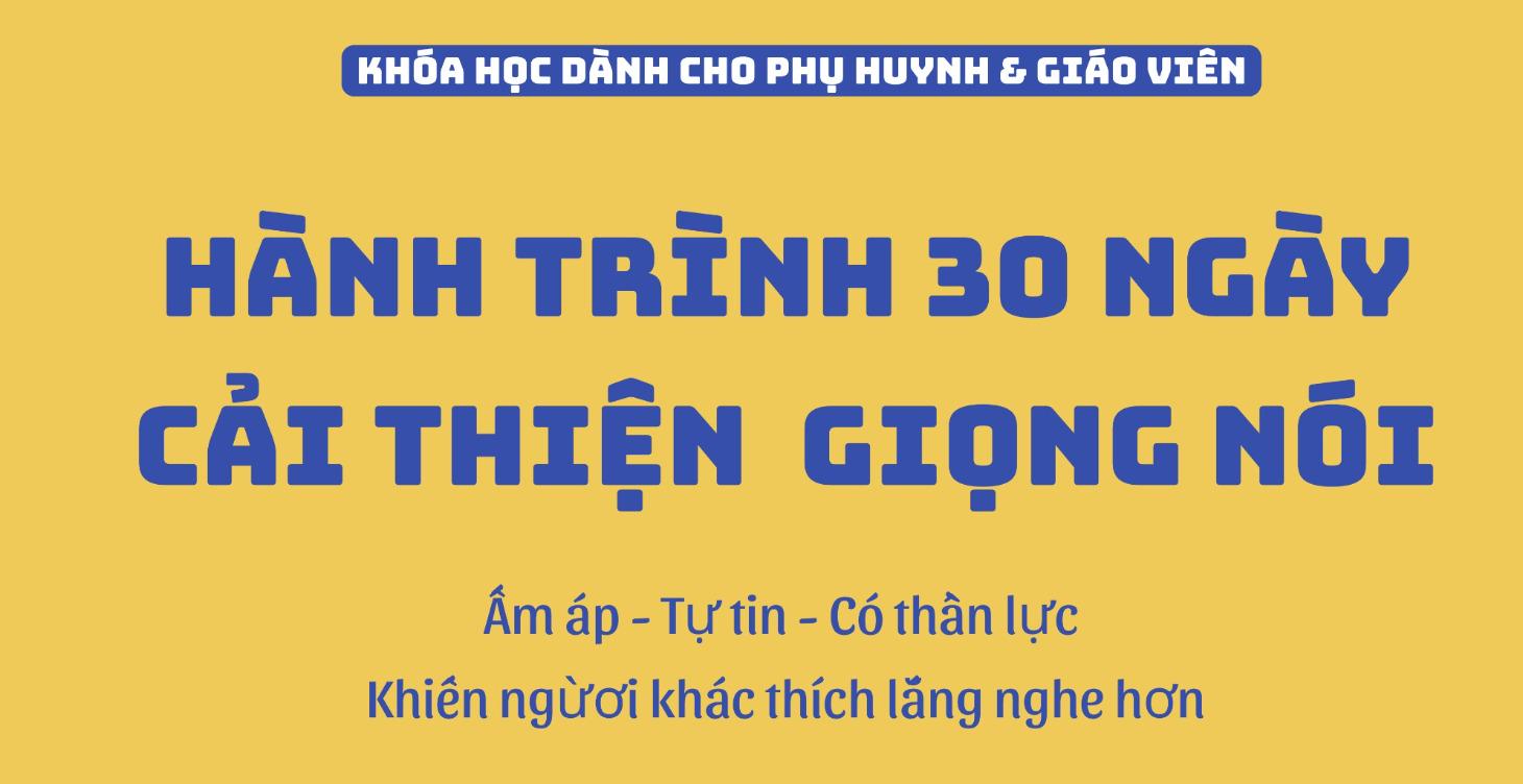 30 NGÀY CẢI THIỆN GIỌNG NÓI