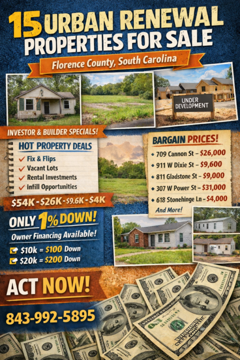 Investor / Builder Opportunities