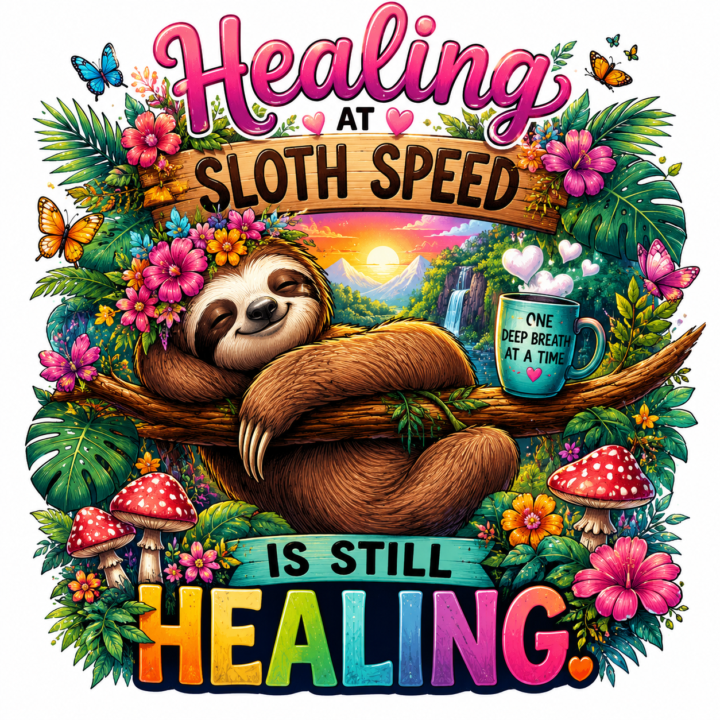 I finally did it...at sloth speed...lol