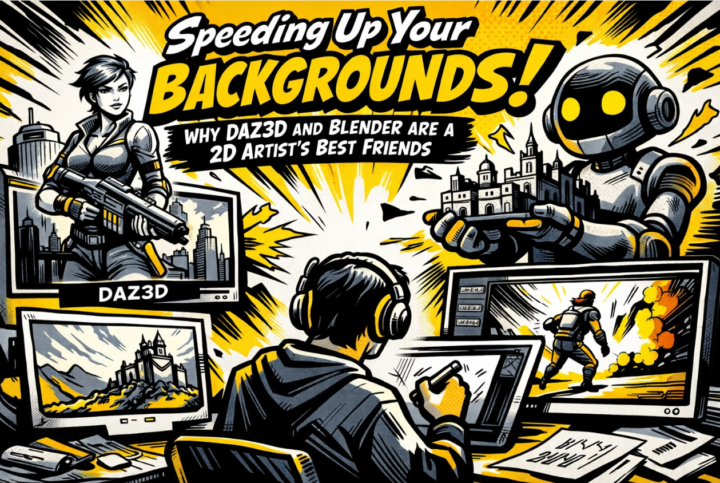 3D is a 2D Artist's Best Friend