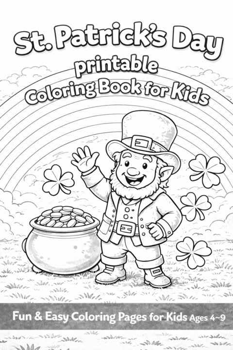 St. Patrick’s Day Coloring Book for Kids - FREE