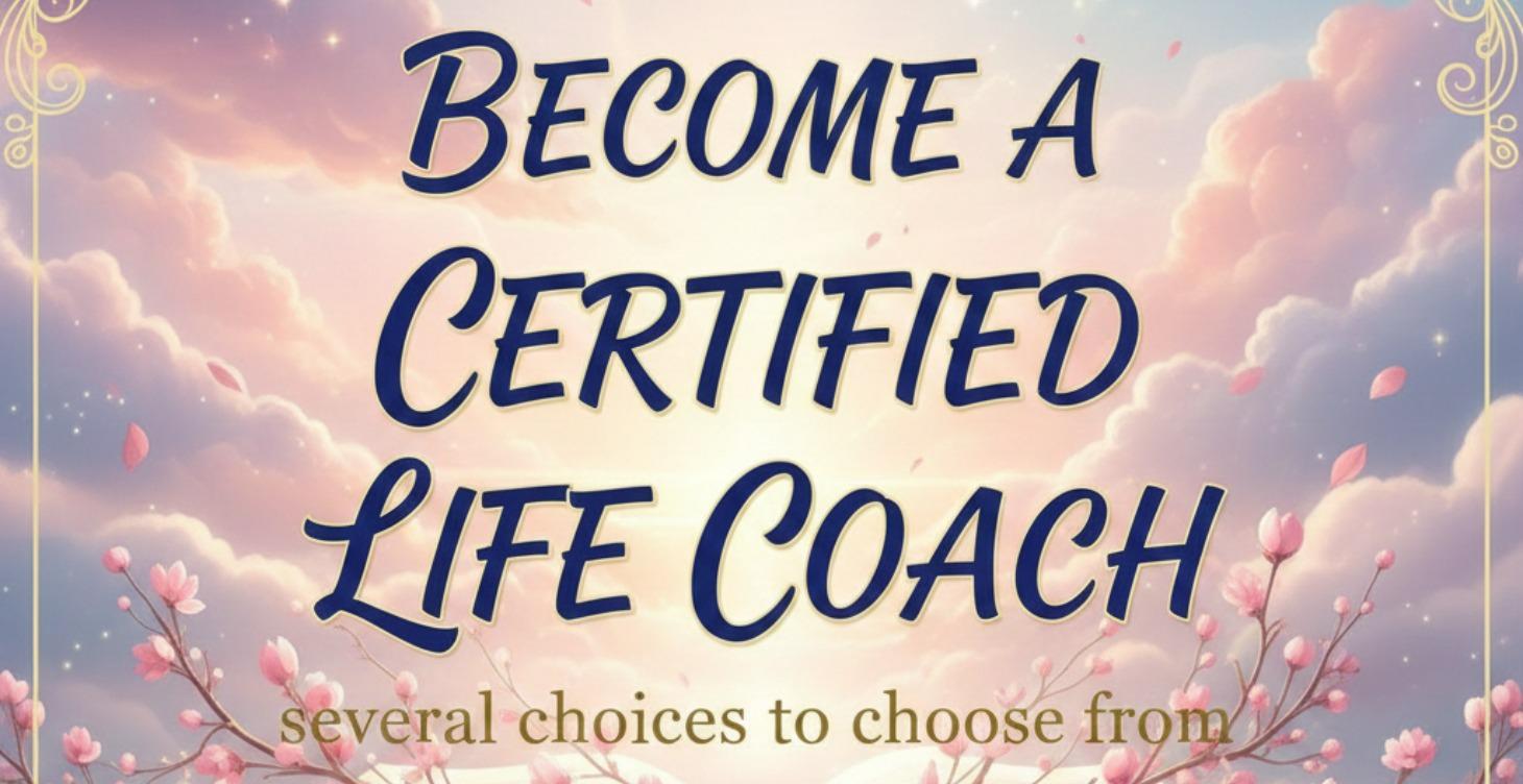 YOU can become a CERTIFIED LIFE COACH