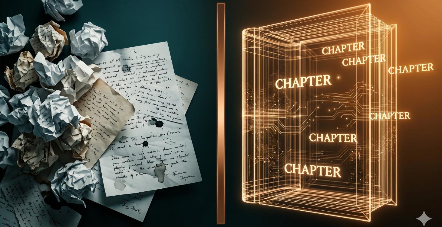 Cómo usar IA para estructurar tu libro facilmente