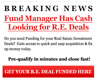Private Money for your fix and flips. 