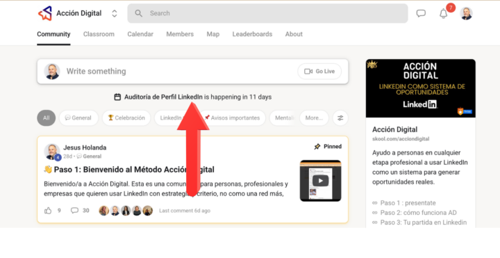 🔥 EL LUNES 9 DE FEBRERO DAMOS EL SIGUIENTE PASO (perfil + claridad)  PRIMERA AUDITORÍA DE PERFILES · ACCIÓN DIGITAL