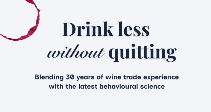 Drink less without quitting
