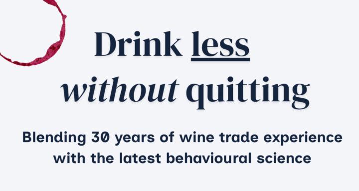 Drink less without quitting