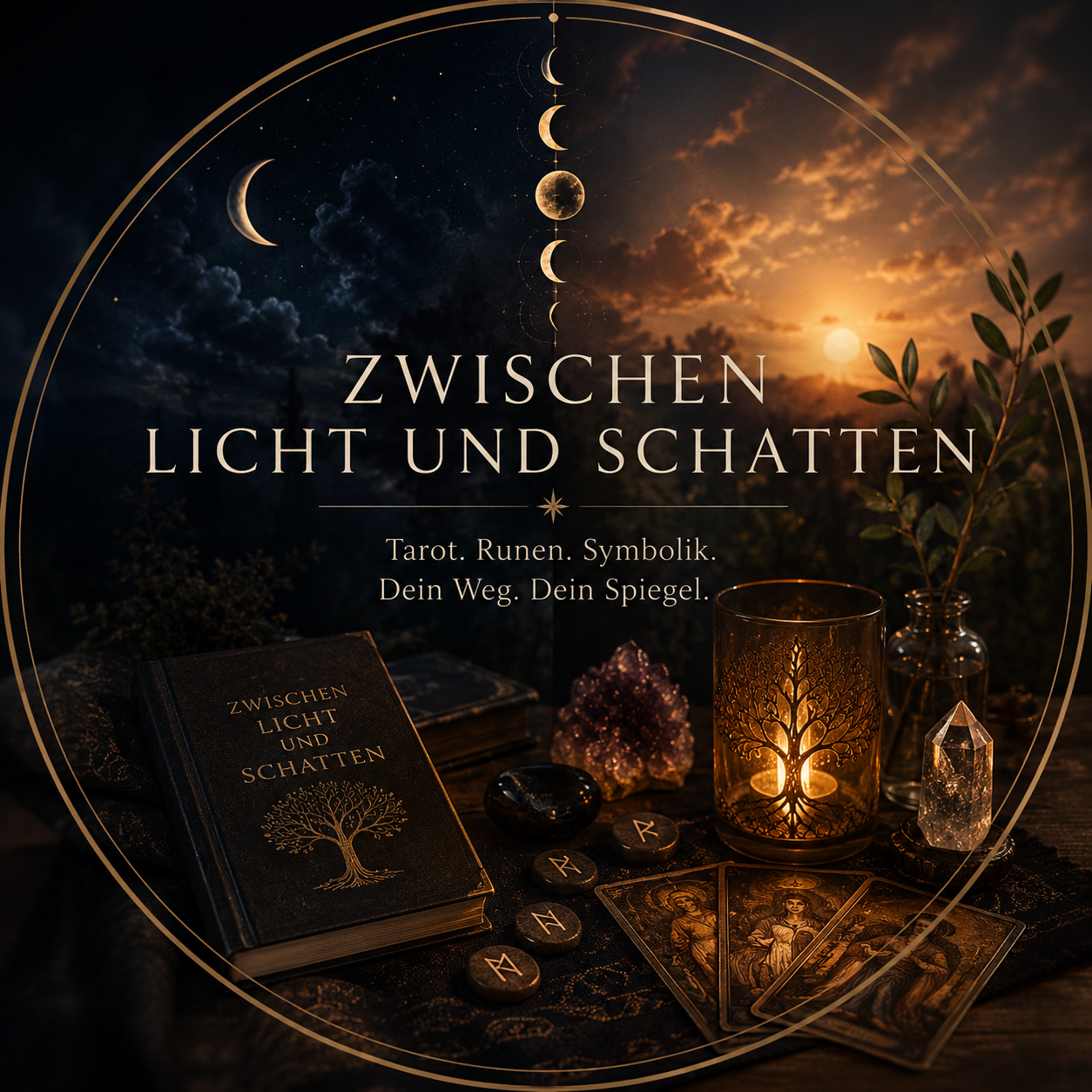 Zwischen Licht und Schatten.