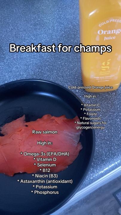 Breakfast for Champs ☀️