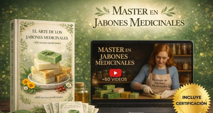 Master en Jabones Medicinales