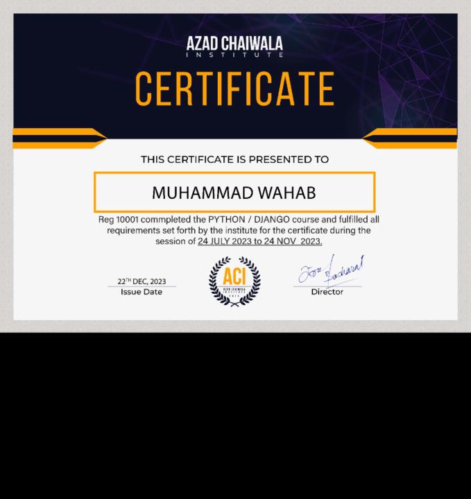 Muhammad Wahab