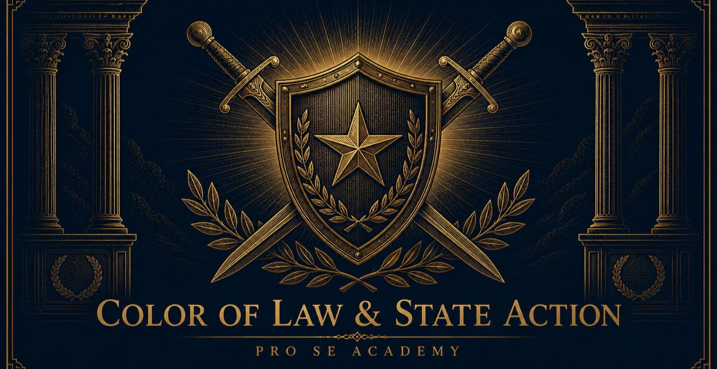 🛡️ Color of Law and State Action