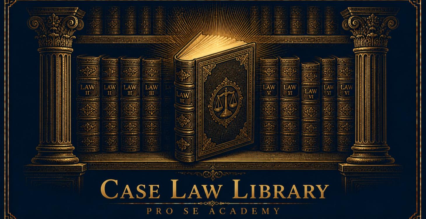 📋 Case Law Library