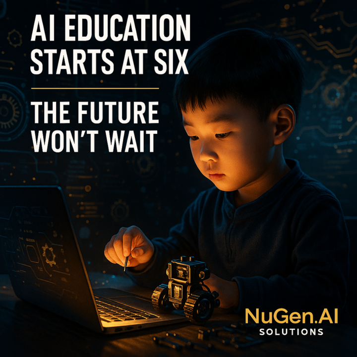 China Is Teaching Six-Year-Olds AI, and America Is Still Debating Screen Time