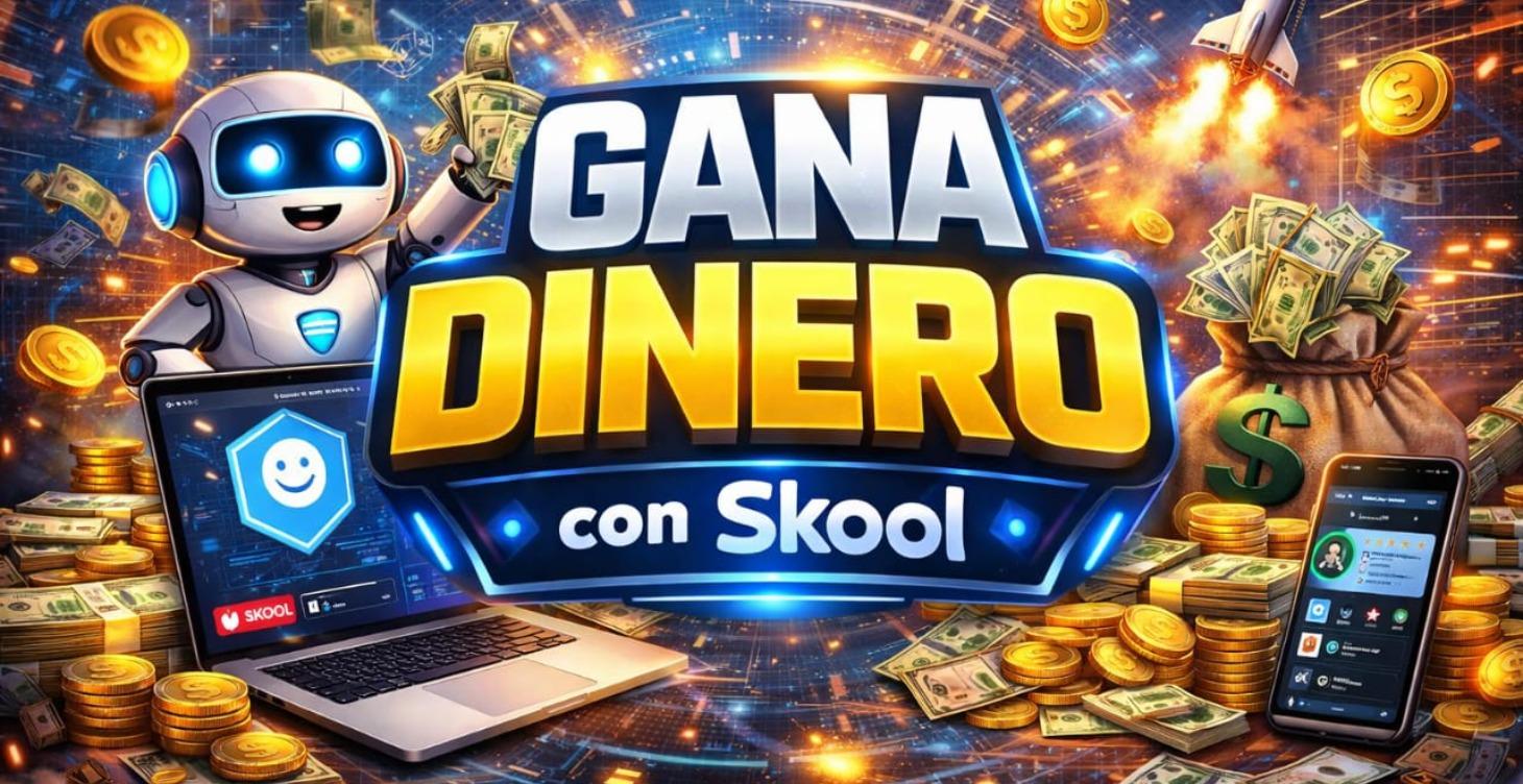 💰 Gana dinero con Skool