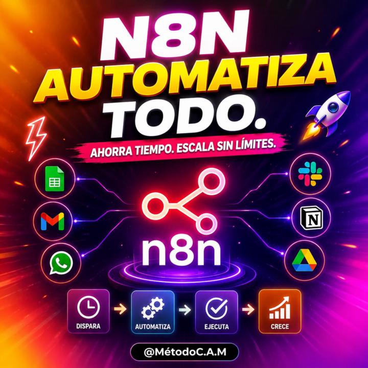 🔥 Si pudieras aprender UNA sola automatización avanzada con n8n, ¿cuál elegirías? 🤖⚡