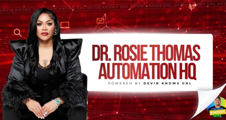 Dr. Rosie Thomas Automation HQ