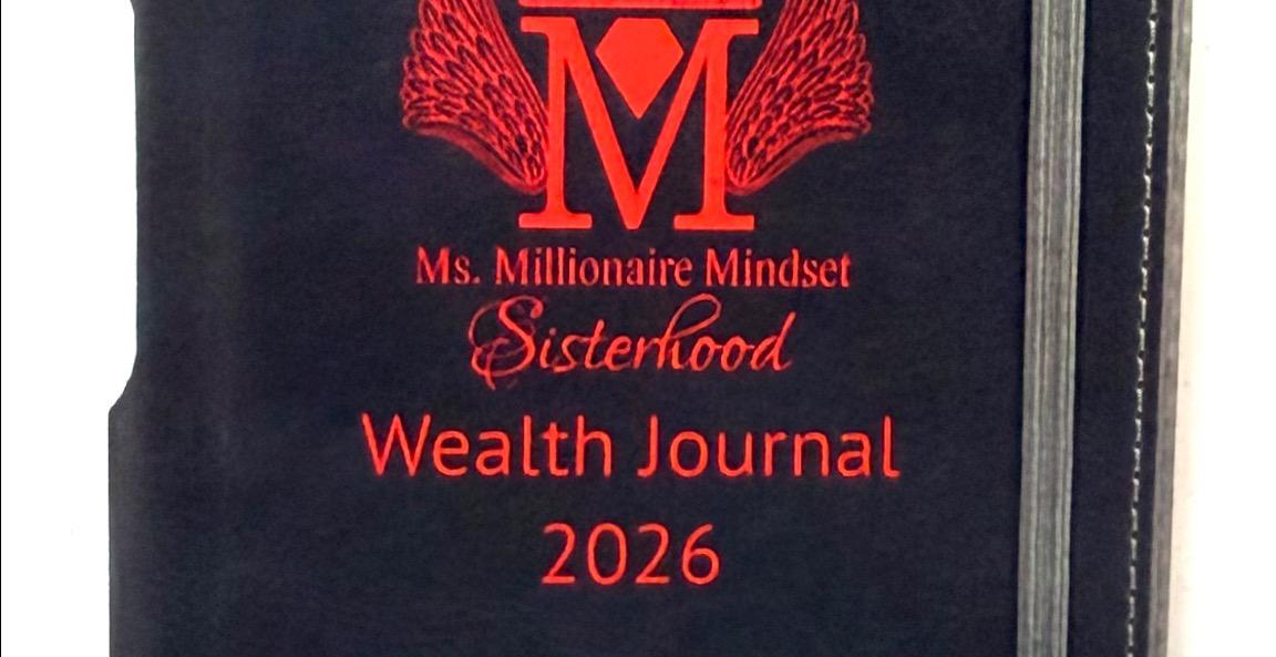 Millionaire mindset, wealth journal, 2026