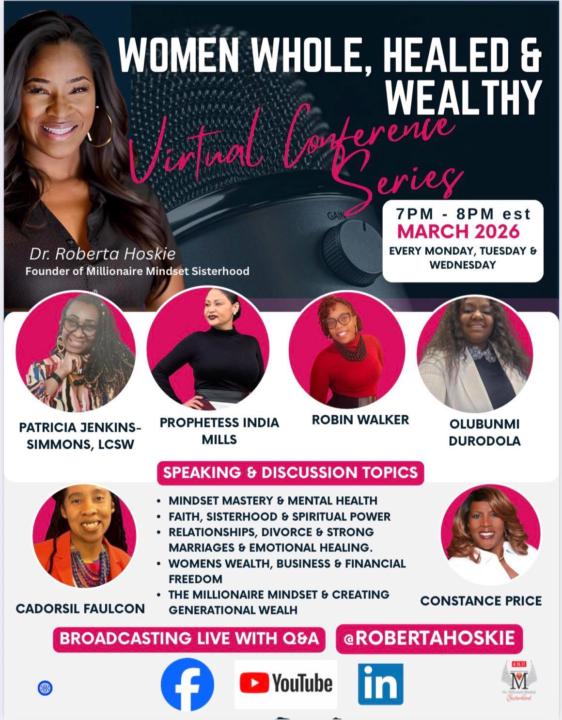 Women whole healed and wealthy ! 
