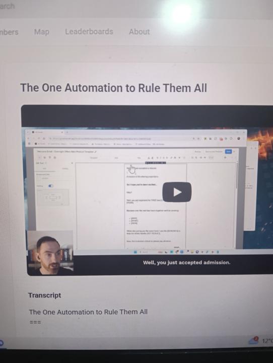You know you've chosen the right mentor when.....