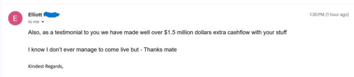 Elliot Made 1.5M With This