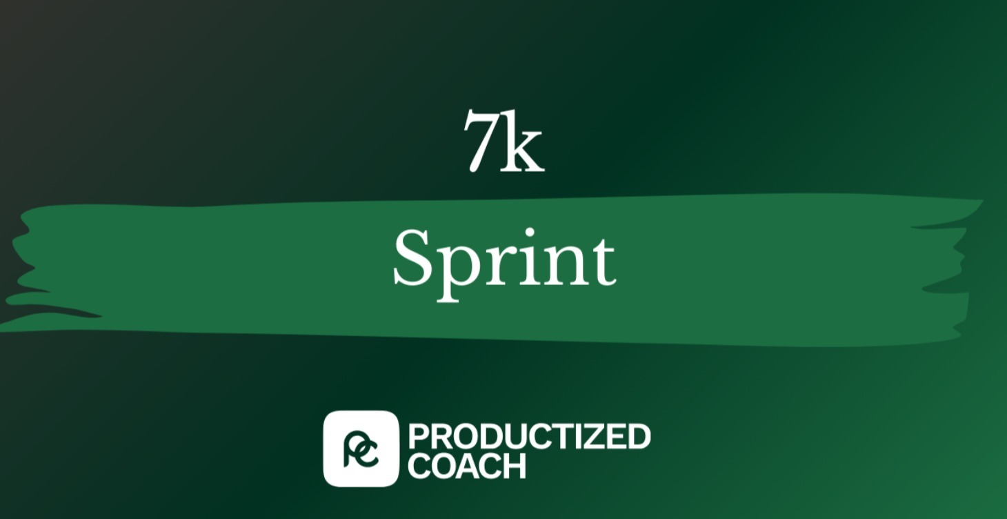 [START HERE] 7K Sprint