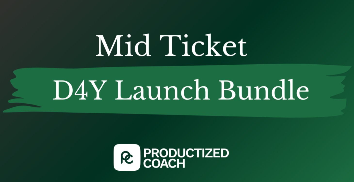 Mid Ticket DFY A.I Launch Kit