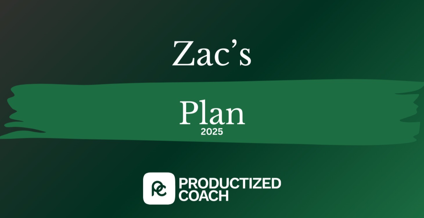 Zac's Plan