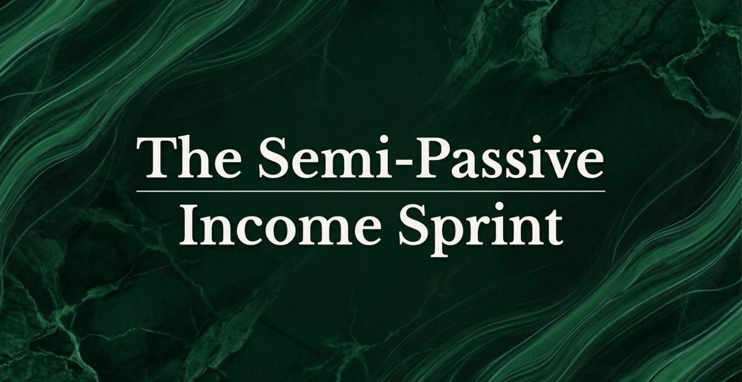 The Semi Passive Income Sprint